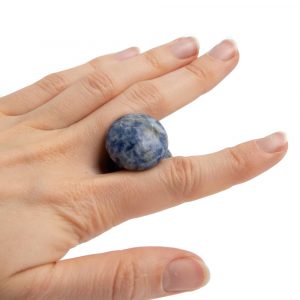 Gemstone Massage Tool Sodalite Mushroom