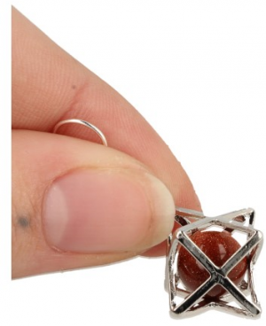 Goldfluss (synth) Earrings Merkabah