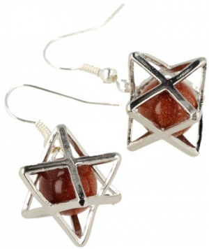 Goldfluss (synth) Earrings Merkabah