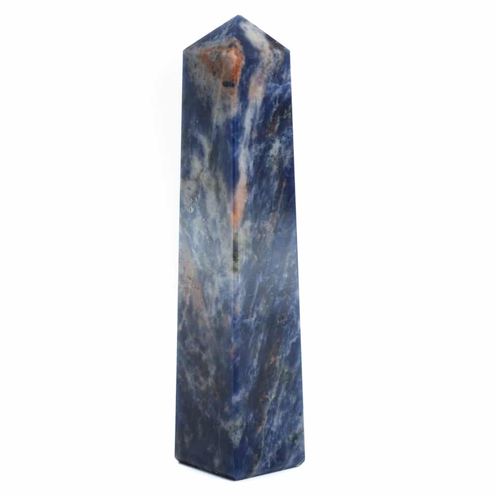 Gemstone Obelisk Point Sodalite - 90-120 mm - 4 sides