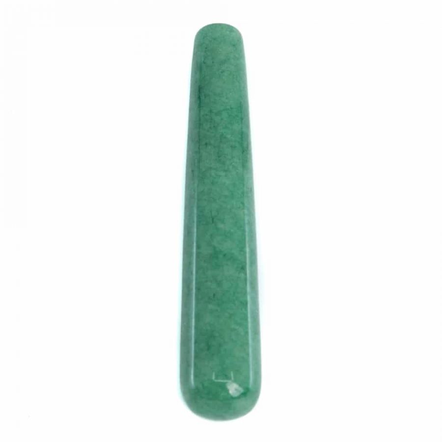Yoni Wand Green Aventurine - 10 cm