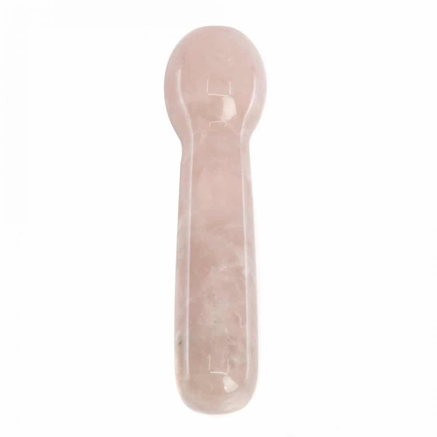 Rose Quartz Yoni Stick Bulb - 10 cm