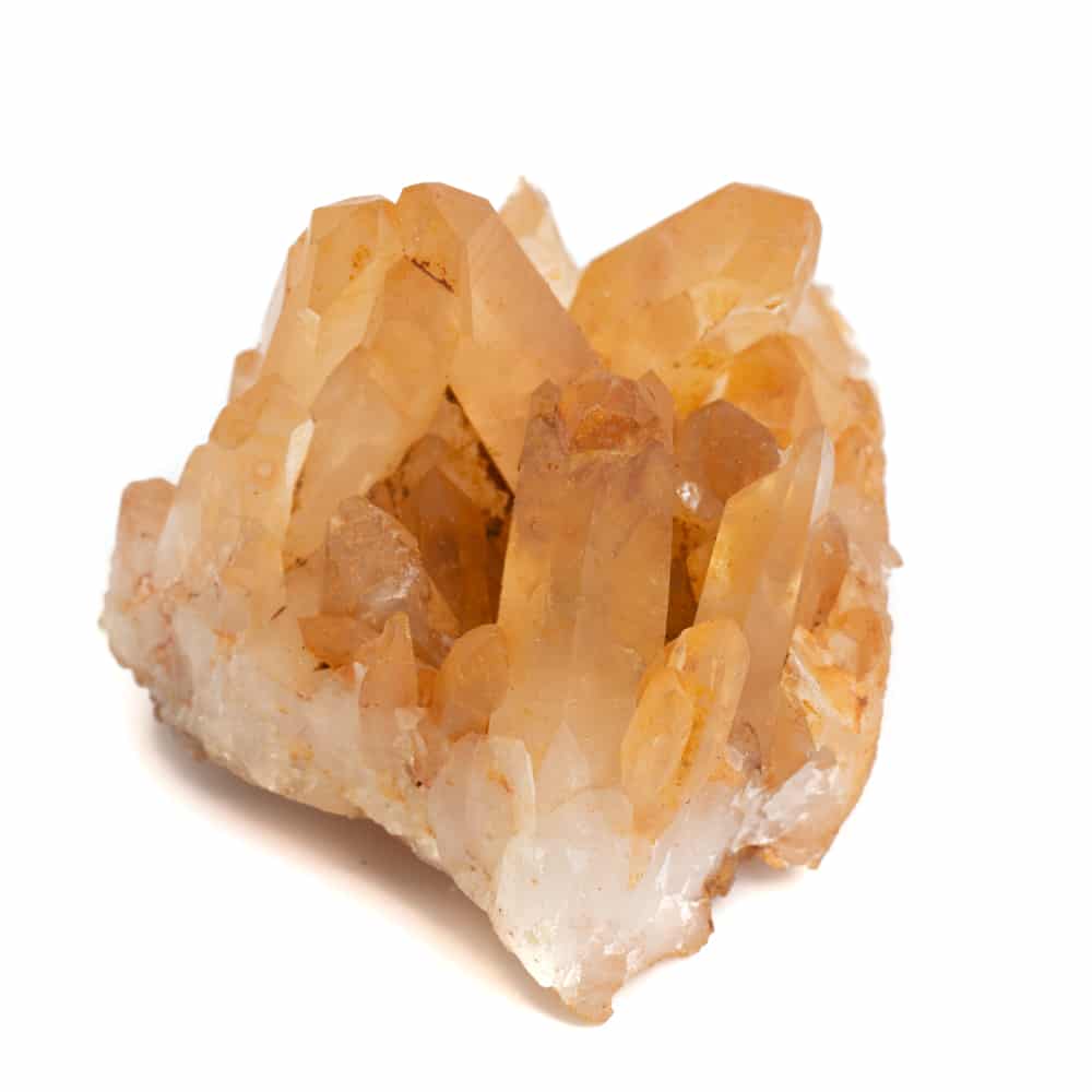 Raw Tangerine Quartz Gemstone 3 - 5 cm