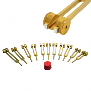 Stemvorken Cosmic Octave (11 x) goudkleurig