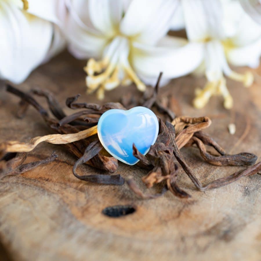 opalite heart