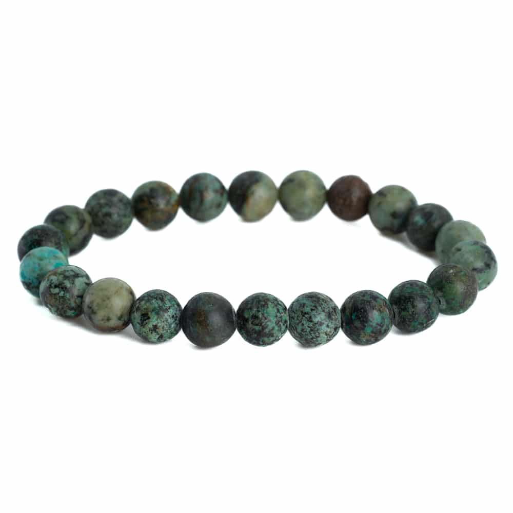 Gemstone Bracelet African Turquoise - 8 mm