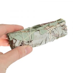White Sage & Eucalyptus Smudge Stick (10 cm)