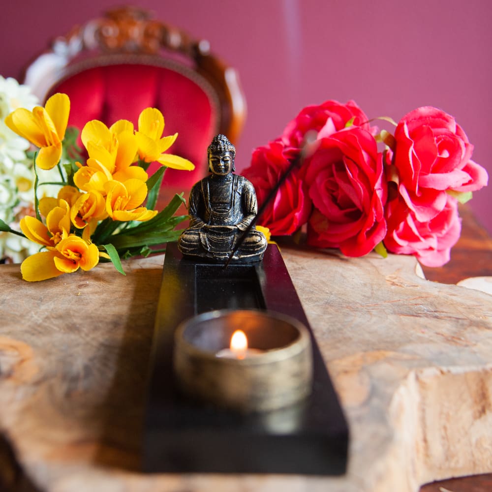 buddha incense holder