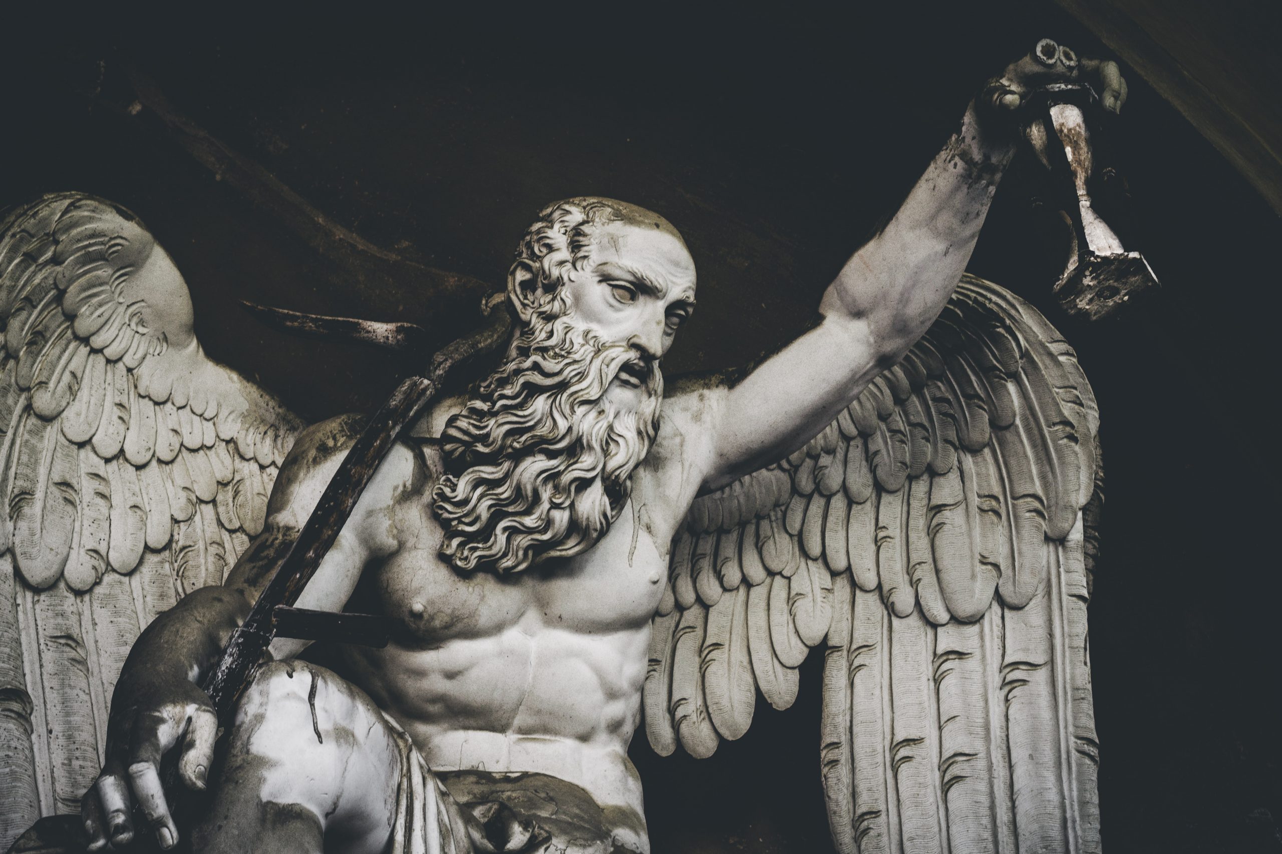 archangel sculpture uriel