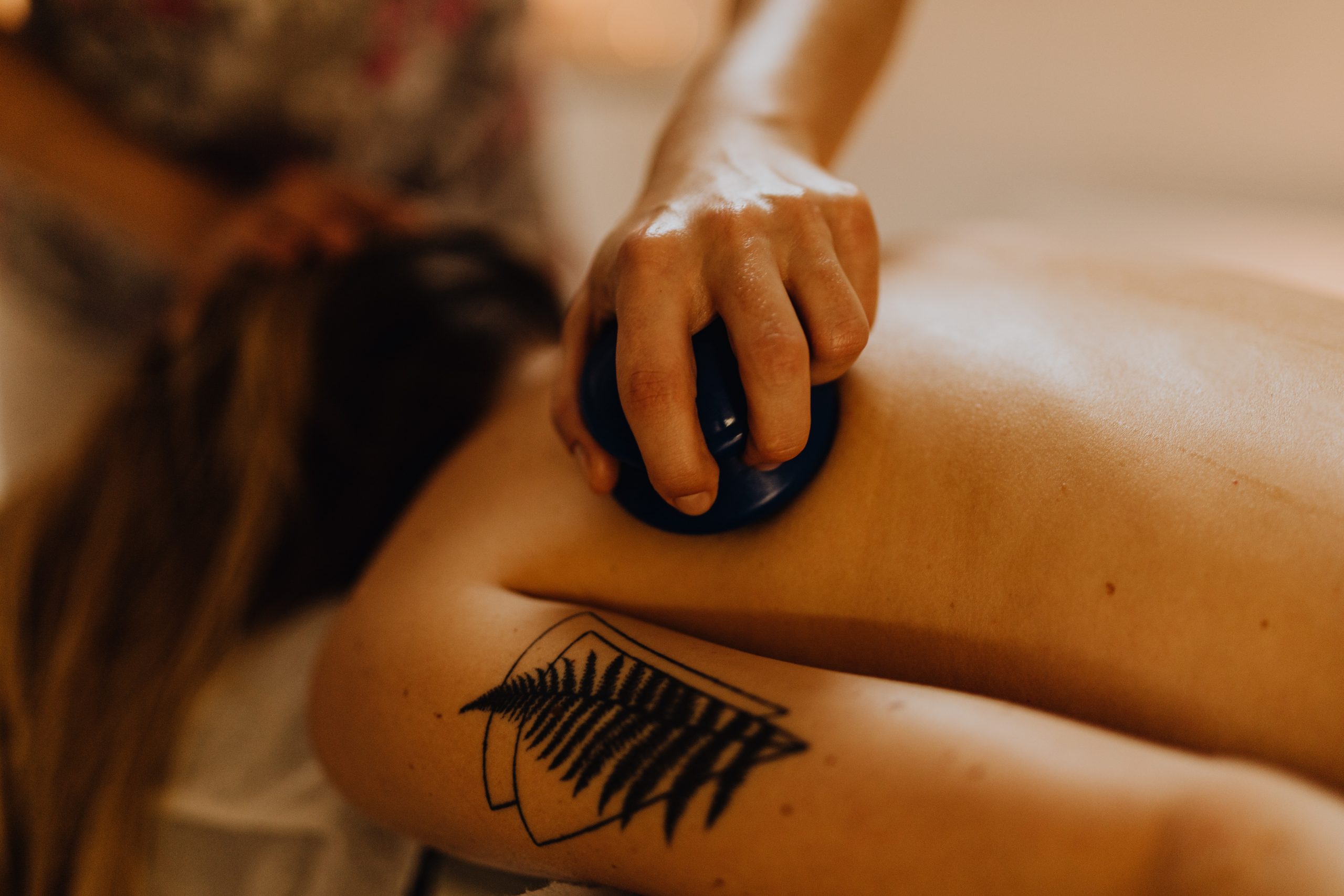 gua sha massage mushroom