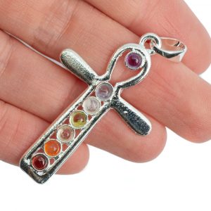 Chakra Pendant Ankh - 40 mm