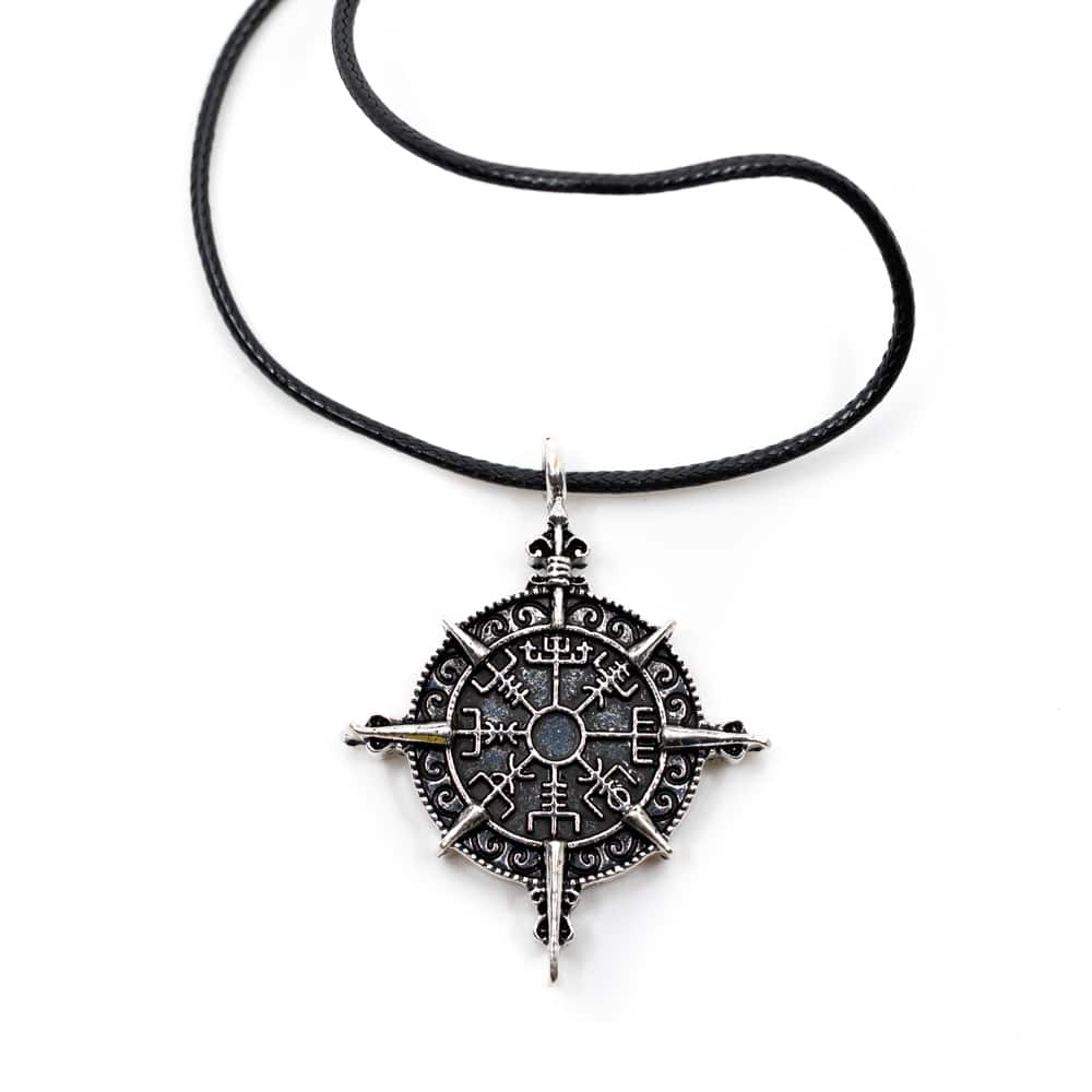 Amulet Viking Runes Compass