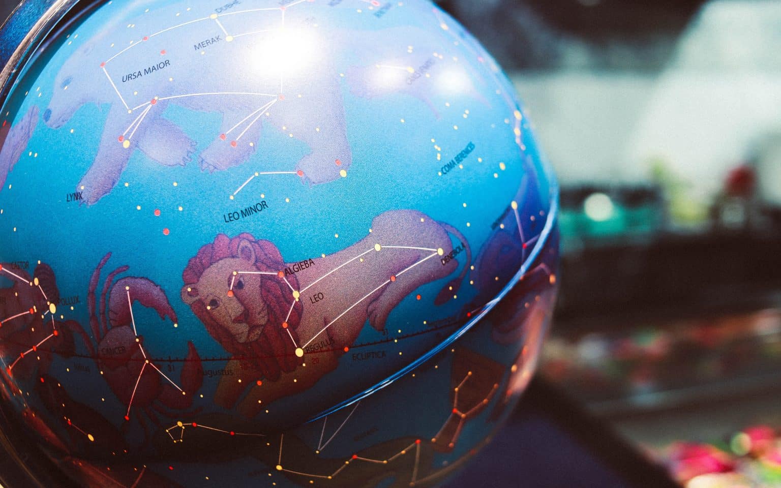 astrological globe leo cancer ursa major