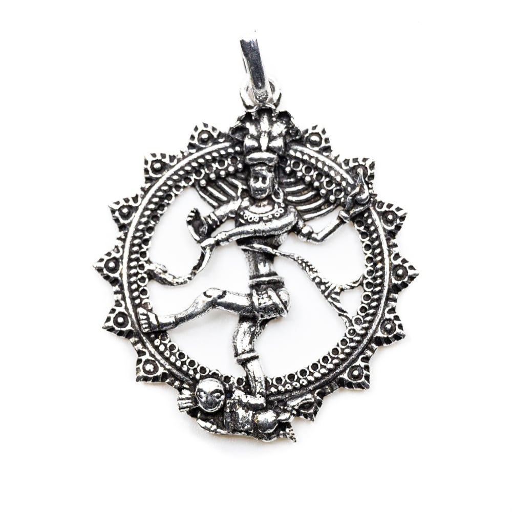 Pendant Shiva Silver-coloured (35 mm)