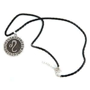 Metal Horoscope Pendant Leo (40 mm)
