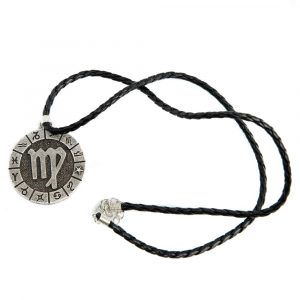 Metal Horoscope Pendant Virgo (40 mm)