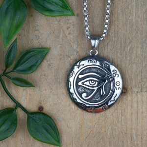 Amulet Silver Colored Eye of Horus (35 mm)
