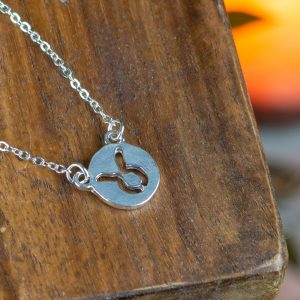 Brass Horoscope Pendant Taurus (12 mm)
