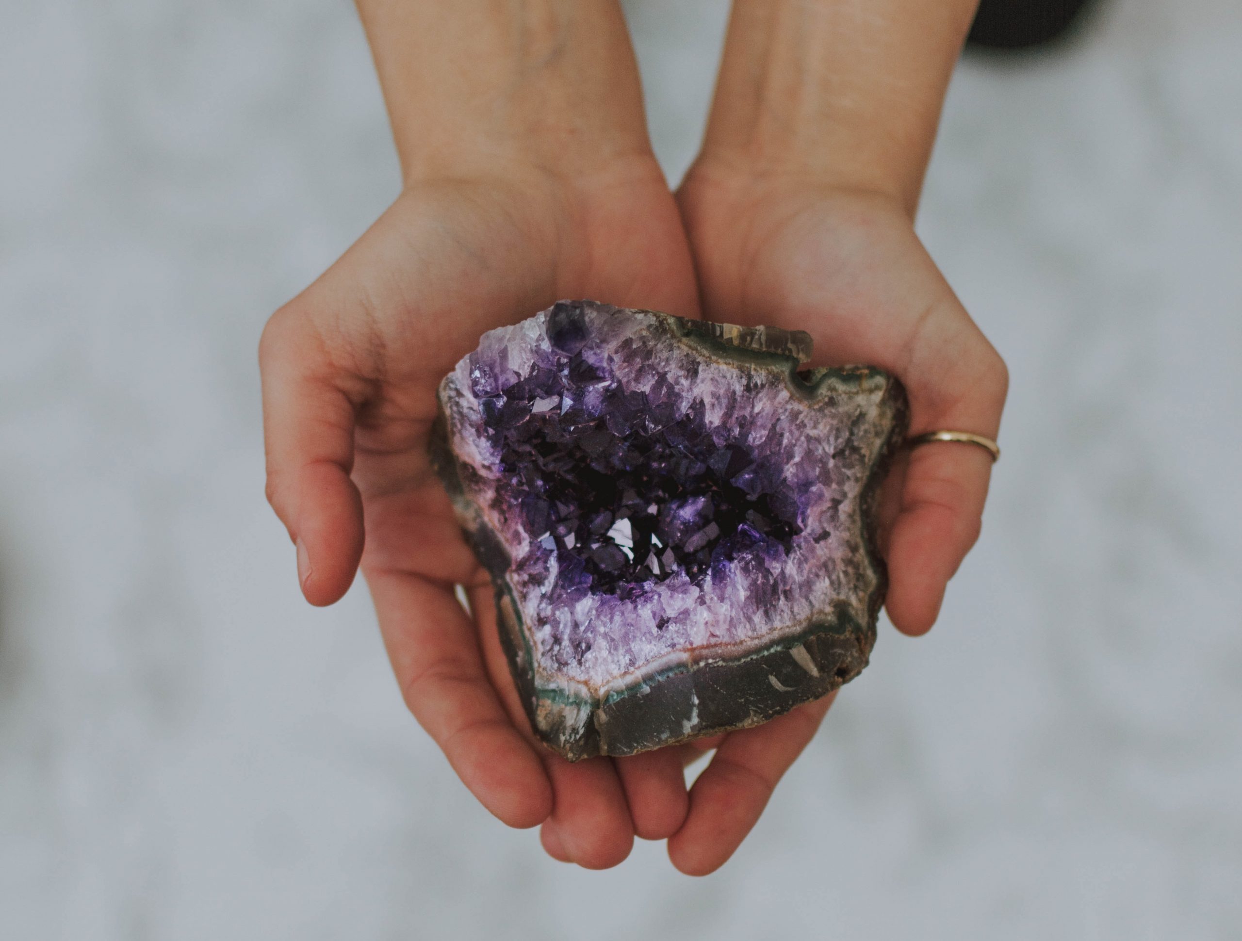 amethyst cluster