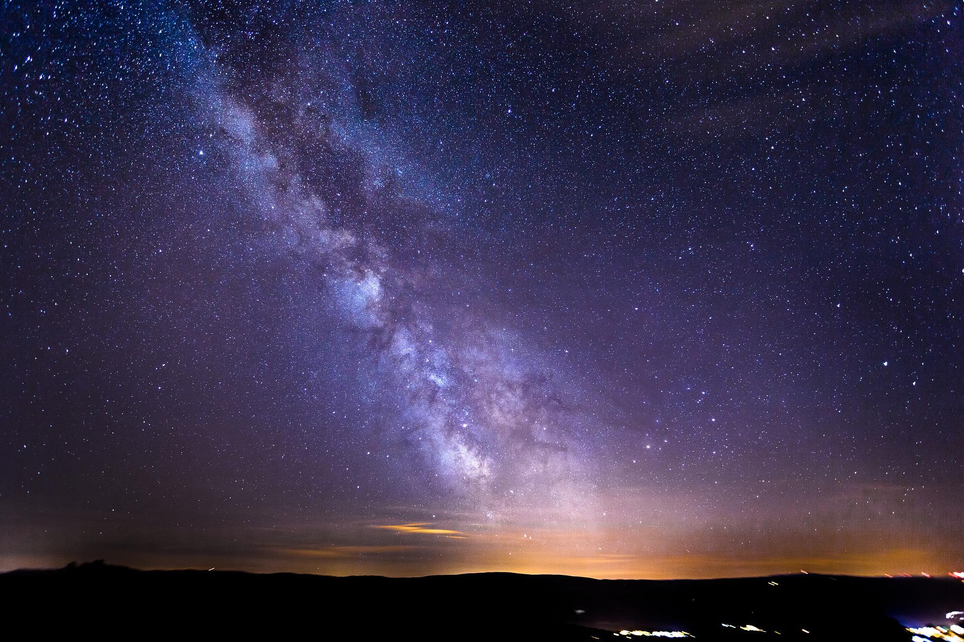 milky way night sky