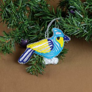 Pendant Ornament Traditional Blue Bird (13 cm)