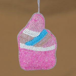 Pendant Ornament Traditional Cupcake (18 cm)