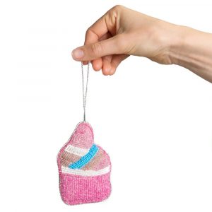 Pendant Ornament Traditional Cupcake (18 cm)