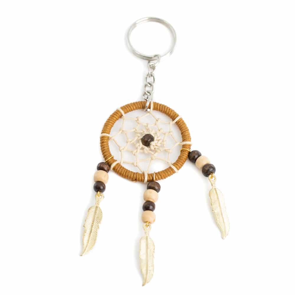 Keychain Bohemian Dreamcatcher Hemp
