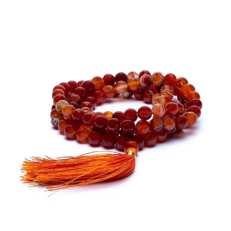 Mala Carnelian 108 Beads