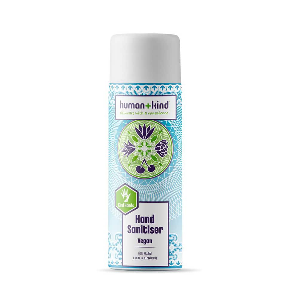Human+Kind Hand Vegan Sanitizer Disinfectant Gel (200 ml)