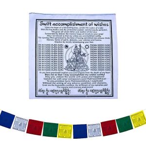Tibetan Prayer Flags Guru Rinpoche made of Cotton