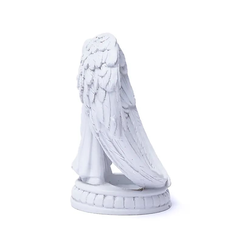 Polyresin Angel Candle Holder with Detailed Wings