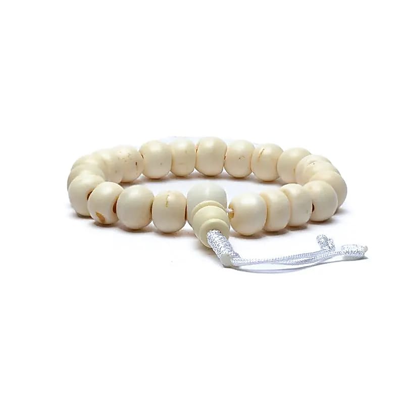 Natural Mala Bead Necklace with Guru Bead from Nepal