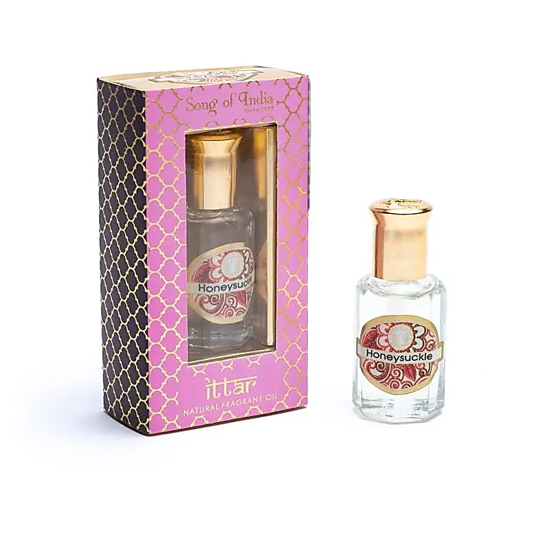 Honeysuckle Ayurvedic Fragrance Oil, 10ml from India