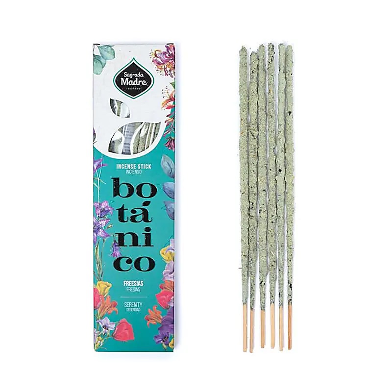 Sacred Mother Botanical Incense Freesia from Argentina, Vegan