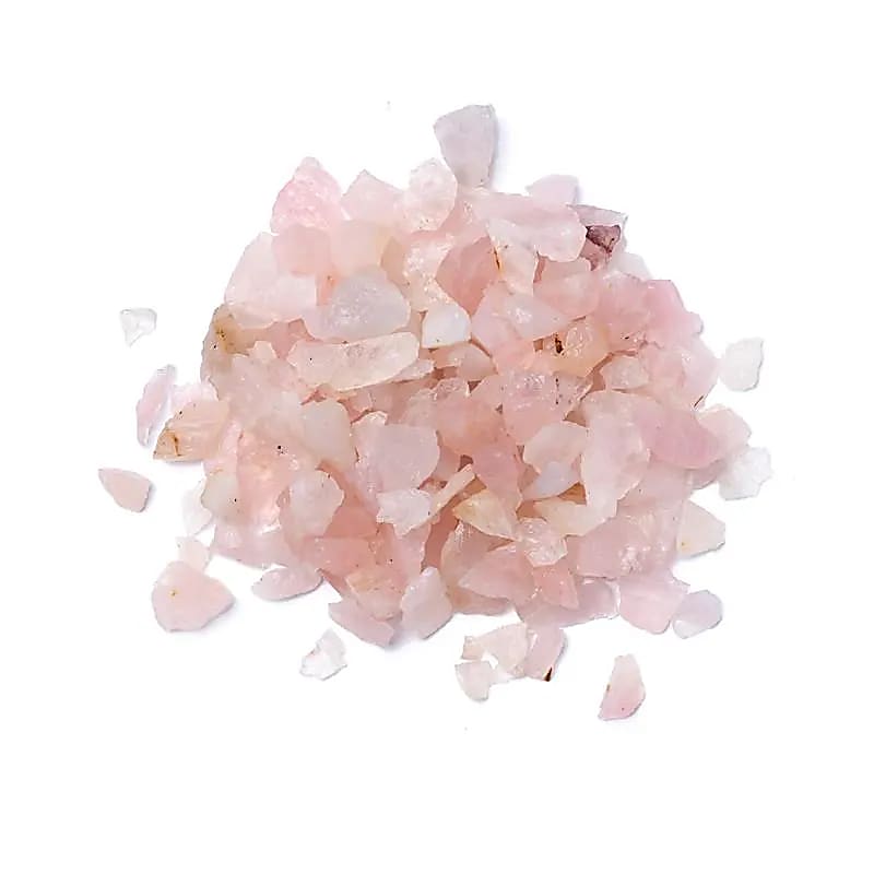 Rough Rose Quartz Chips (0.5 - 1.5 cm) - 700g