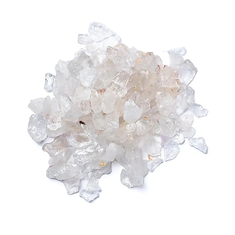 Rough Rock Crystal Chips (0.5 - 1.5 cm) - 700 grams