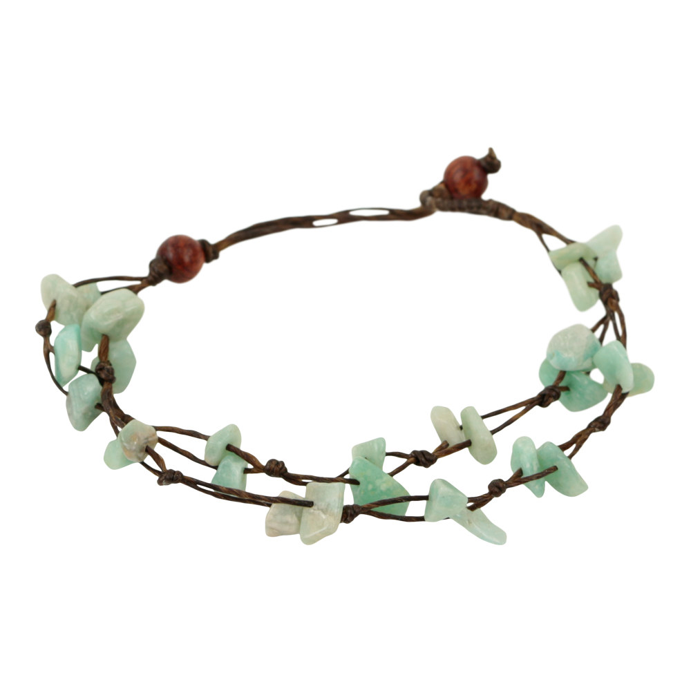 Green Jade Gemstone Bracelet by Sawahasa, 10 grams