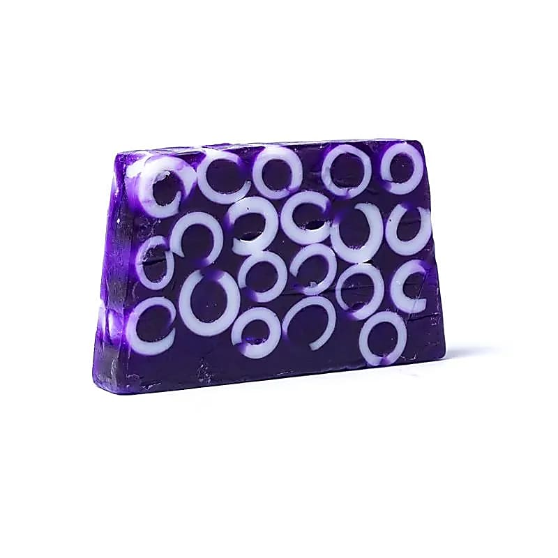 Vegan Natural Handmade Violet Soap from Latvia, 80g