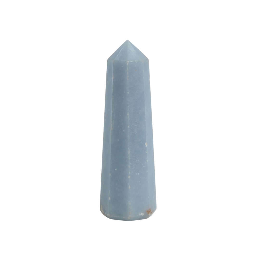 Gemstone obelisk angelite - 4-6 cm