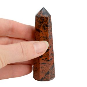 Gemstone Obelisk Point Mahogany Obsidian (60 - 90 mm)