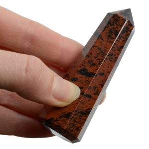 Gemstone Obelisk Point Mahogany Obsidian (60 - 90 mm)