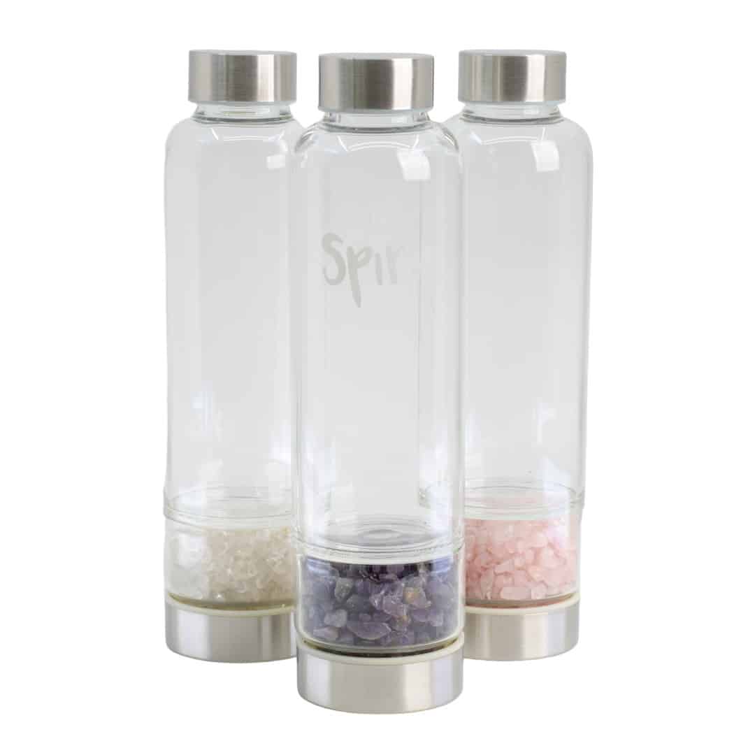 Golden Triangle Gemstone Water Bottles Set - Bundle