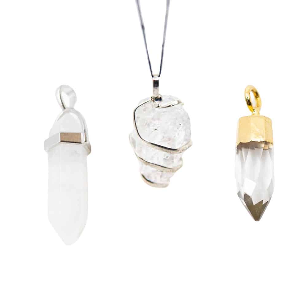 Popular Rock Crystal Pendant Set - Bundle