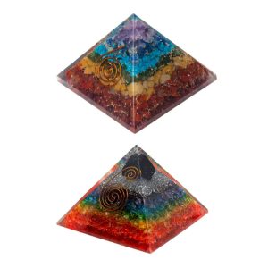 7 Chakra Orgonite Pyramid Set - Bundle