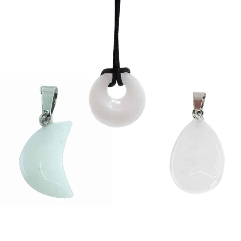 Popular White Jade Pendant Set - Bundle