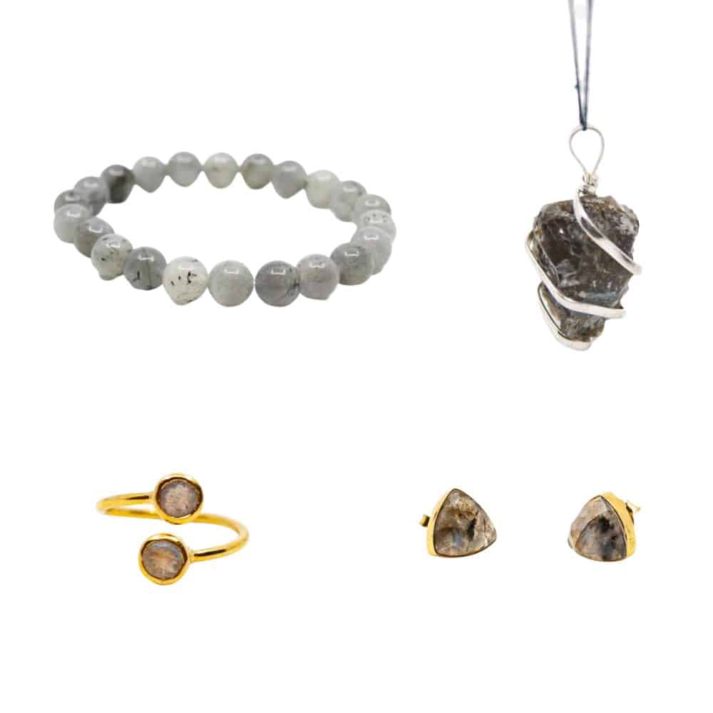 Labradorite Jewelry Set - Bundle