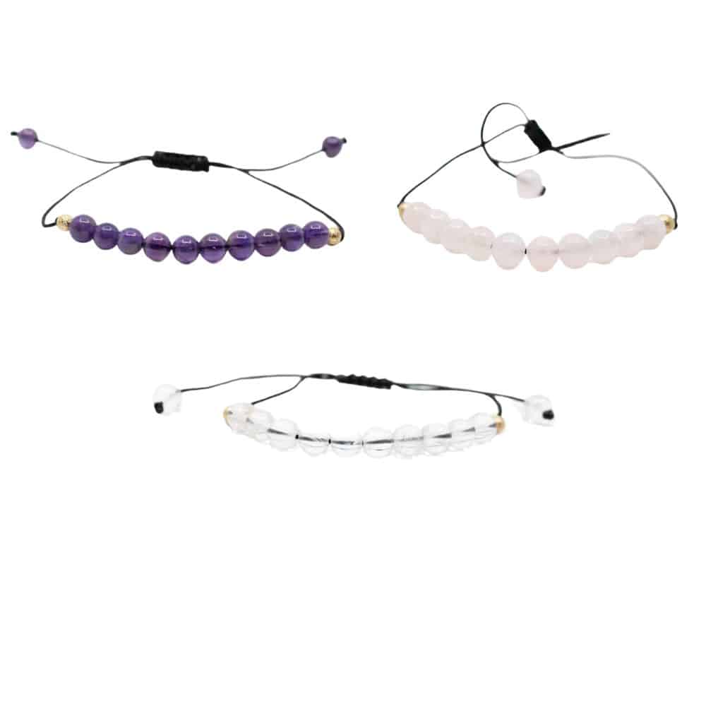 Adjustable Bracelets Golden Triangle Set - Bundle