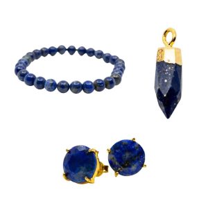Lapis Lazuli Jewelry Set - Bundle