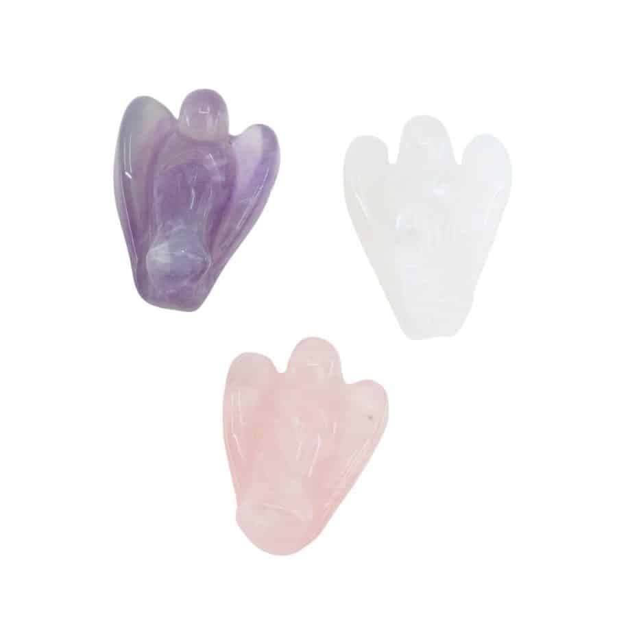 Gemstone Angels Golden Triangle - Set of 3 (20 mm)